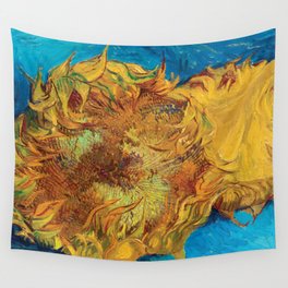 Sunflower Van Gogh Wall Tapestry