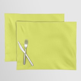 Yellow-Green Chartreuse Placemat