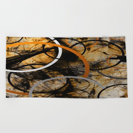 Rustic Hypnosis Beach Towel