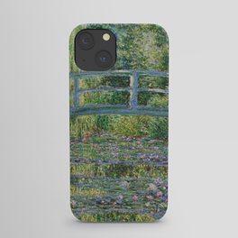 Claude Monet The Japanese Footbridge and the Waterlily Pool at Giverny 1899 iPhone Case