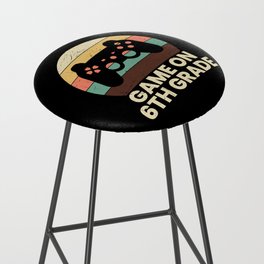 Game On 6th Grade Retro School Bar Stool