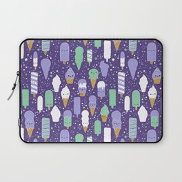 Kawaii popsicles purple Laptop Sleeve