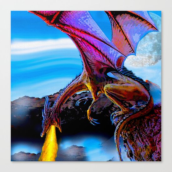 DRAGON Canvas Print