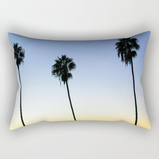 San Diego Palms Rectangular Pillow