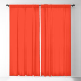 Blazing Red Blackout Curtain