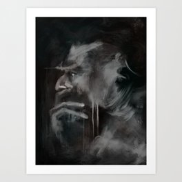 Thinker Art Print