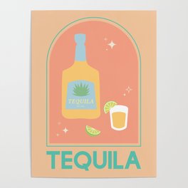 Tequila Cocktail Poster