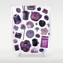 PURPLE Shower Curtain by bethhoeckelcollage | Society6