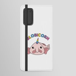Funny Blobfish Unicorn Blobicorn Blobfish Android Wallet Case