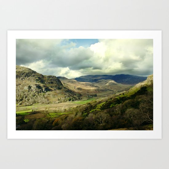 Vally Art Print