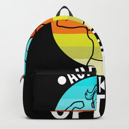Giving up is not an option Backpack