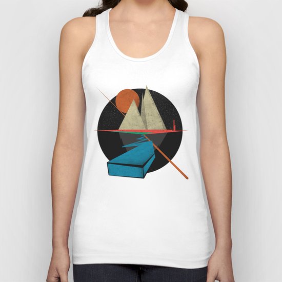 Mountain & Stars Unisex Tank Top