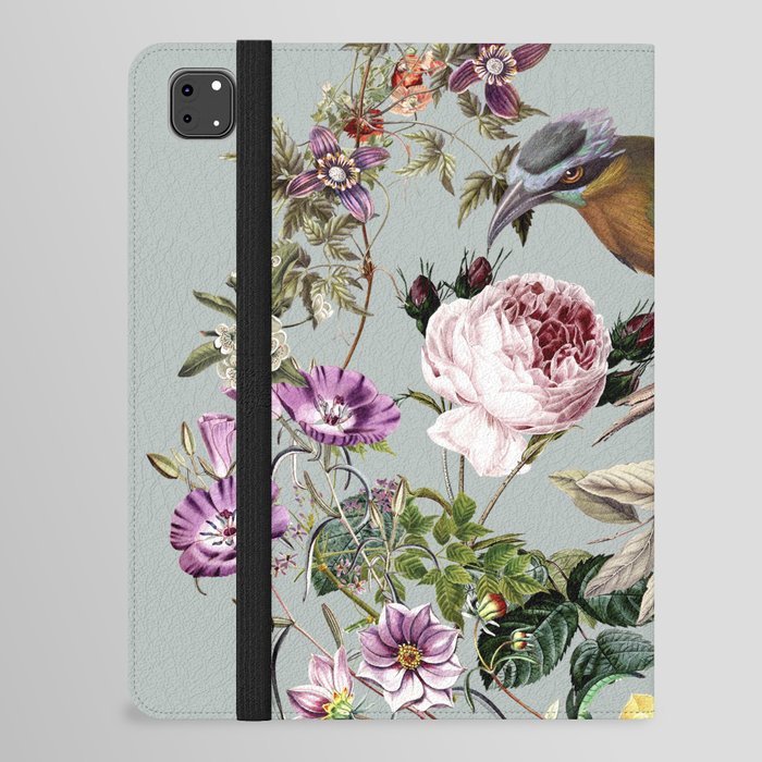 Exotic Bird Garden at Sunset iPad Folio Case
