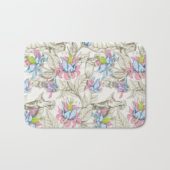 The Sea Garden - pastel Bath Mat