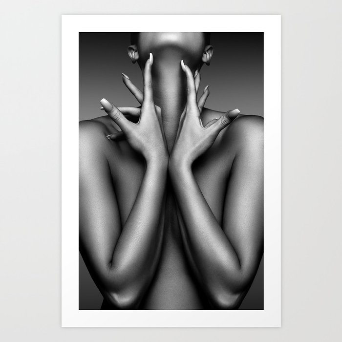 Nude woman fine art 20 Art Print