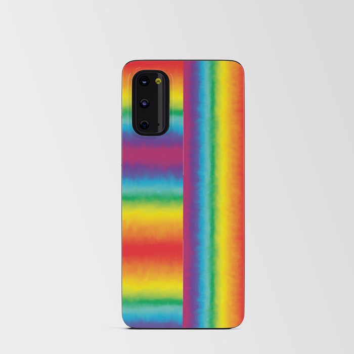 Watercolor Rainbow Android Card Case