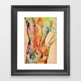 male nude art 1 Framed Art Print