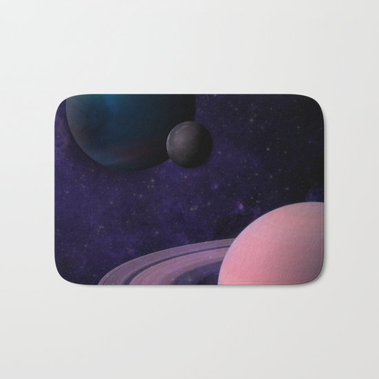 Planets Bath Mat