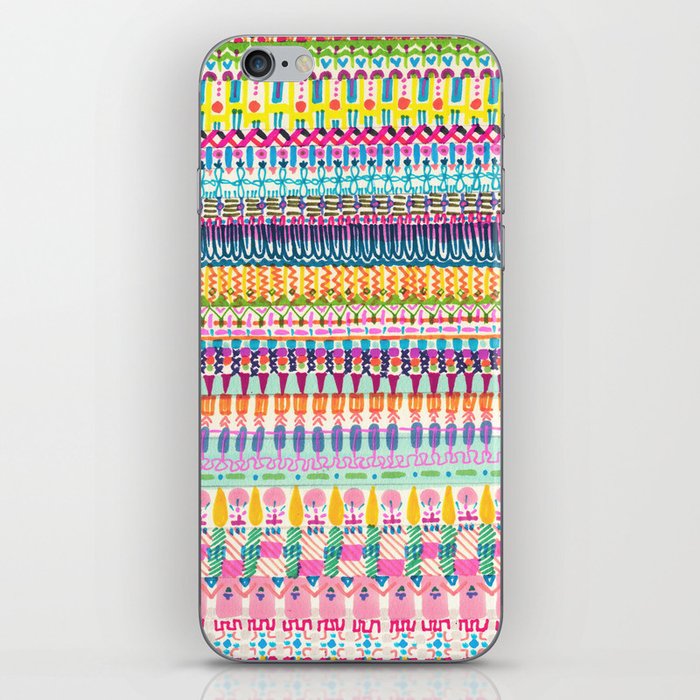 Illustrated Woven  iPhone Skin