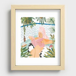 Spa Day At Home Recessed Framed Print