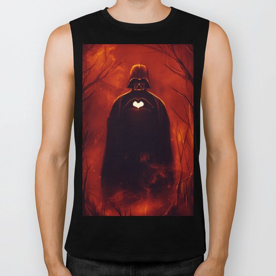 Heart Vader Biker Tank
