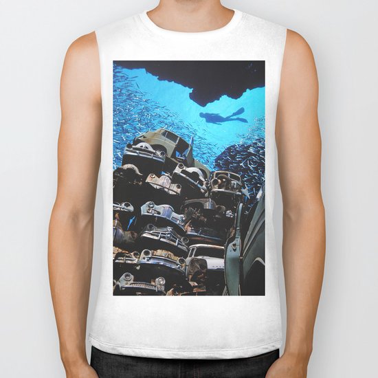 Junk Yard Biker Tank