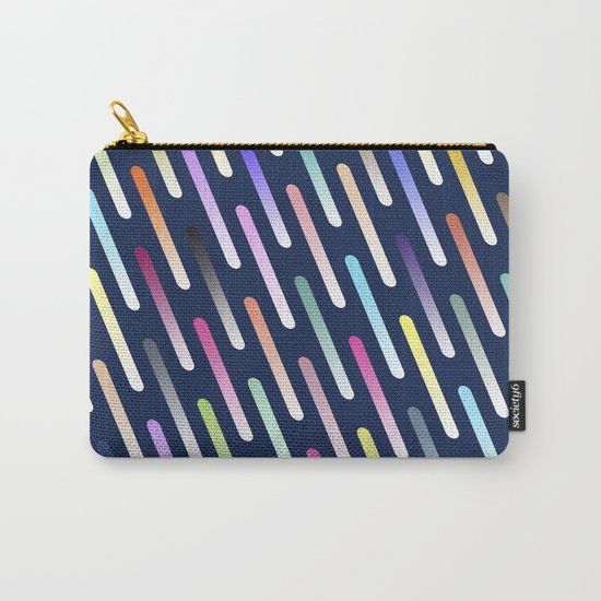 Abstract cosmic rain Carry-All Pouch