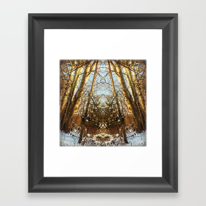 Winter Trees 1 Framed Art Print