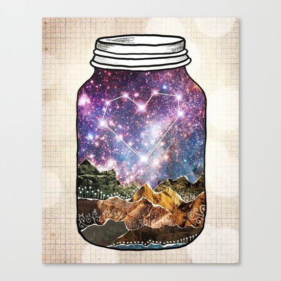 Love Can Move Mountains Canvas Print