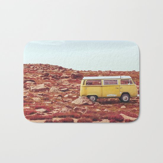 yellow Camper Bath Mat
