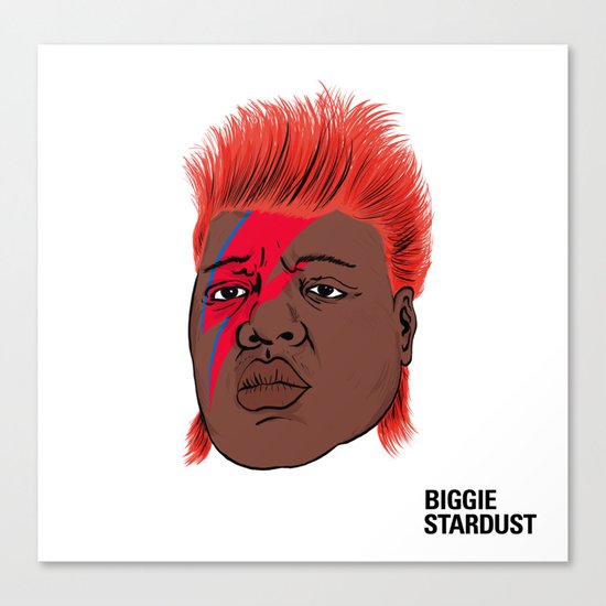 Biggie Stardust Canvas Print
