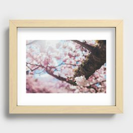 Look at what the light did now Recessed Framed Print
