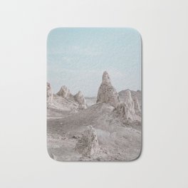 Trona Pinnacles / California Desert Bath Mat | Digital, Vintage, Love, Photo, Summer, Drawing, Wanderlust, Nature, Abstract, Sanbernardino 