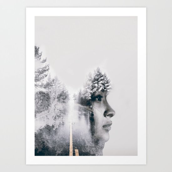 ROAD 3 Art Print