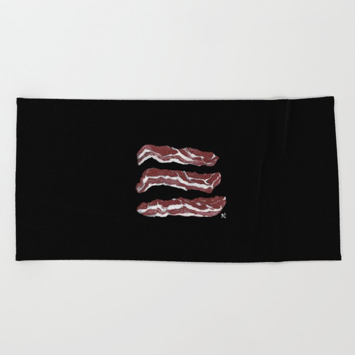 Bacon Beach Towel