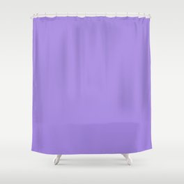 Lavender Purple, Solid Purple Shower Curtain