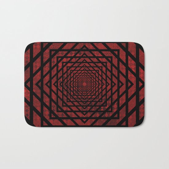 Eternally Red Bath Mat