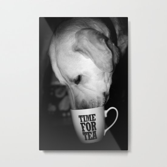 TeaLeaf Metal Print
