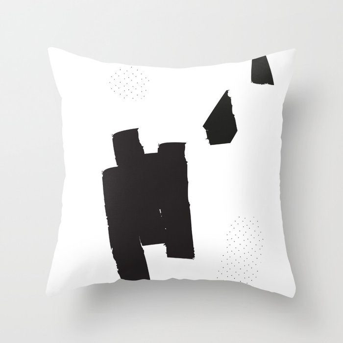 Out of the mist Throw Pillow