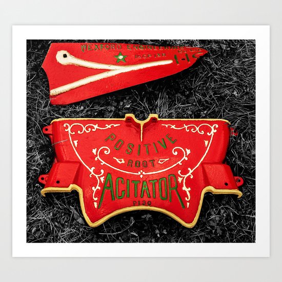 Positively Agitating Art Print