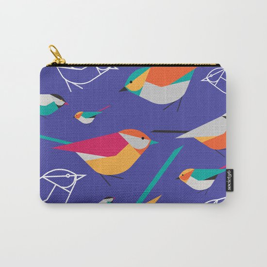 Birds Talk Carry-All Pouch