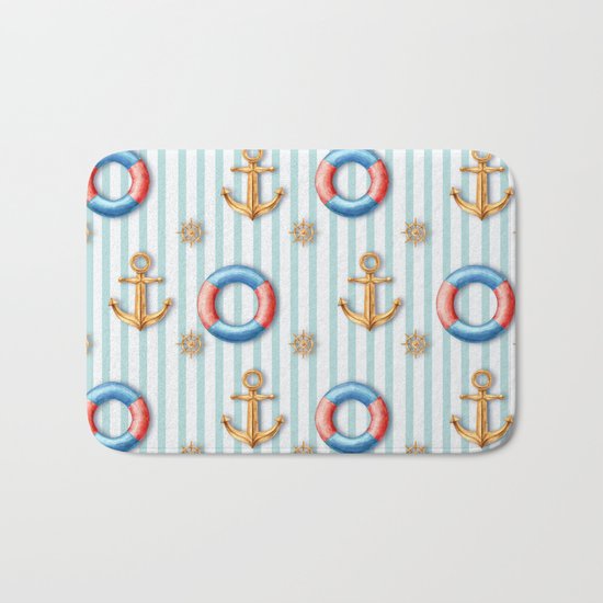 sea day Bath Mat