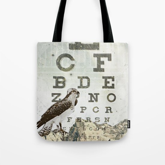eye chart II Tote Bag