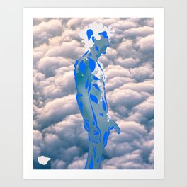 Head in the Clouds Art Print