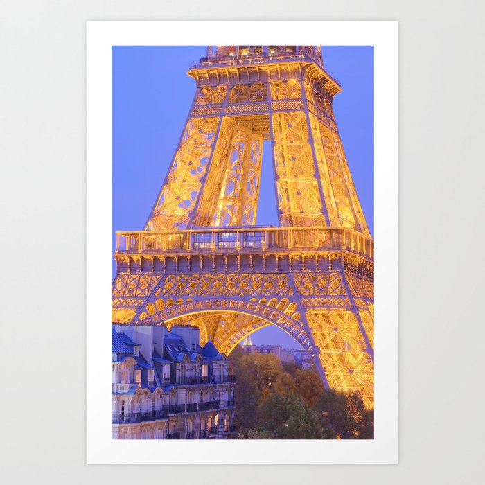 Eiffel Tower Art Print