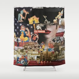 America the Beautiful Shower Curtain