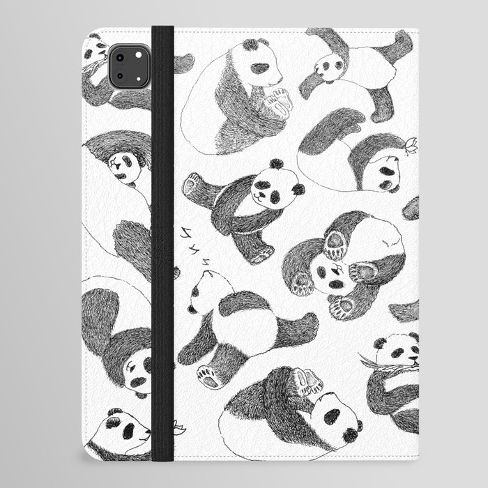 Pandas iPad Folio Case
