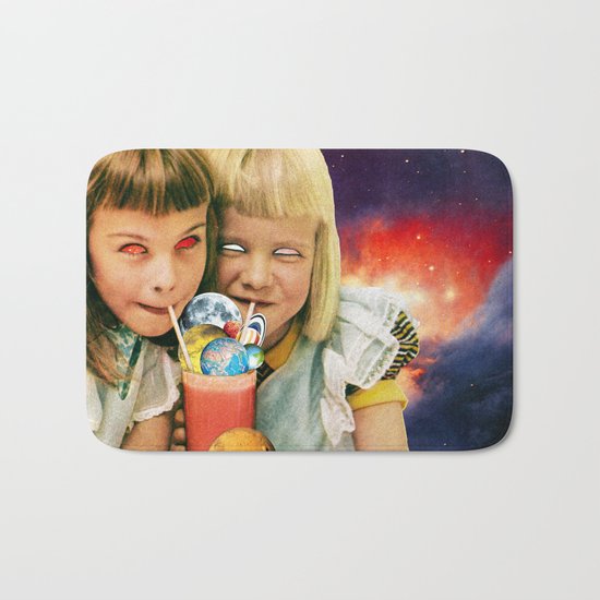 Exoplanet Cocktail Bath Mat