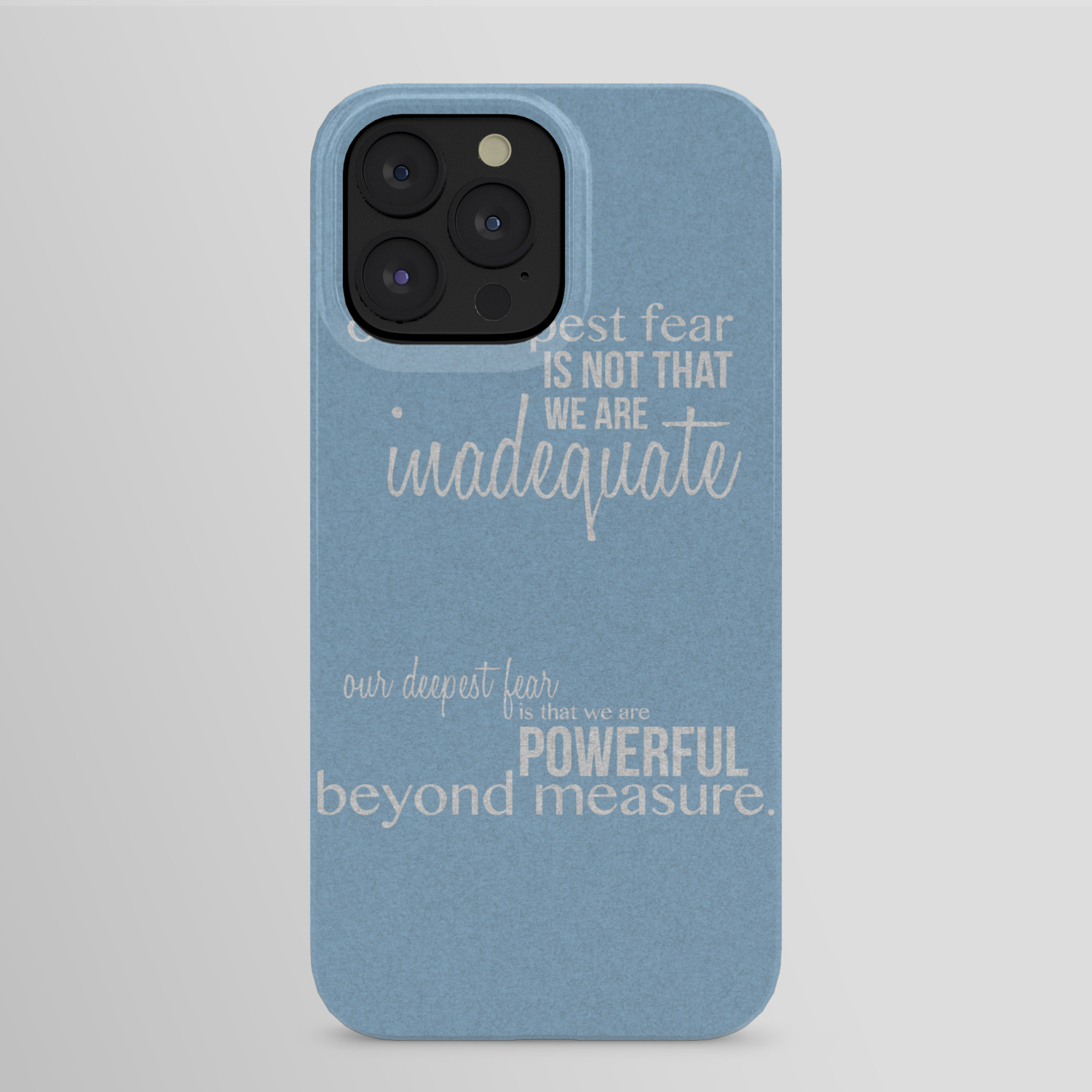 Our Deepest Fear - Coach Carter - Quote Poster iPhone Case by ehhdesign |  Society6