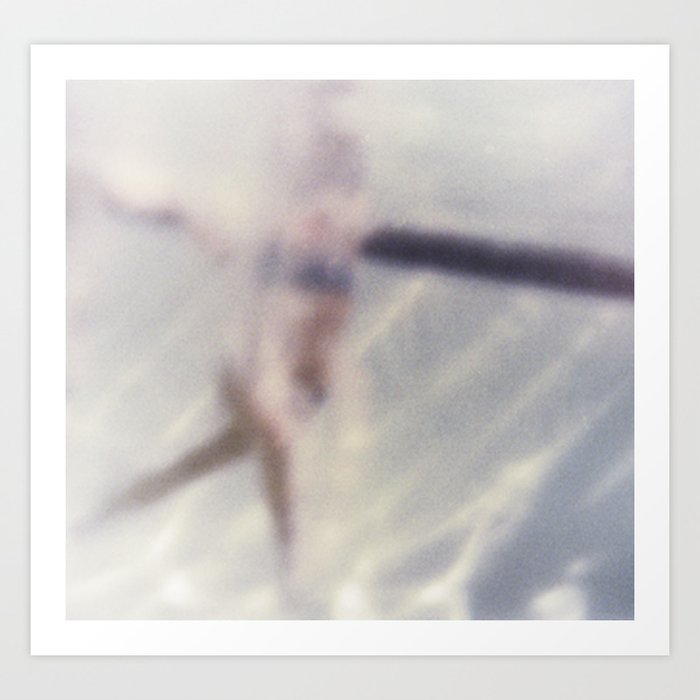 Vintage Retro Fine Art Underwater Surreal Swimming Modern Home Decor Wall Art Photography Print Art Print By Griffinjoyphoto Society6